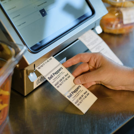 Nhãn Đựng Thực Phẩm Vĩnh Viễn National Checking Company Datecode Genie® 5.1 x 5.1 cm Màu Trắng (DCG-P22-4)