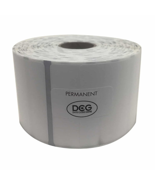 Nhãn Đựng Thực Phẩm Vĩnh Viễn National Checking Company Datecode Genie® 5.1 x 15.2 cm Màu Trắng (DCG-P26-4)