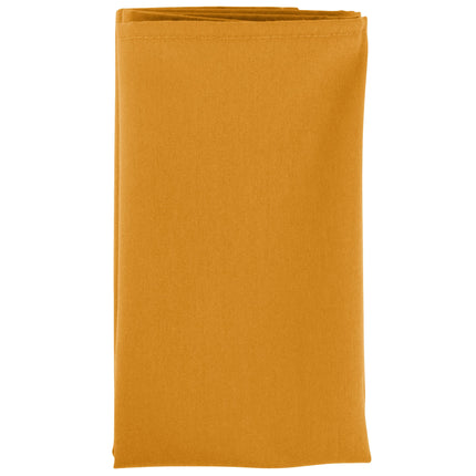 Khăn ăn vàng gold bằng vải pha 65/35 polyester/cotton Intedge 46 cm x 46 cm - Gói 12 cái