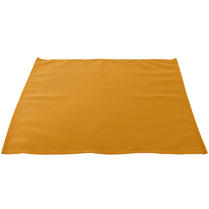 Khăn ăn vàng gold bằng vải pha 65/35 polyester/cotton Intedge 46 cm x 46 cm - Gói 12 cái