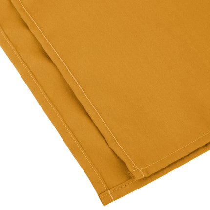 Khăn ăn vàng gold bằng polyester 100% Intedge 51 cm x 51 cm - Gói 12 cái