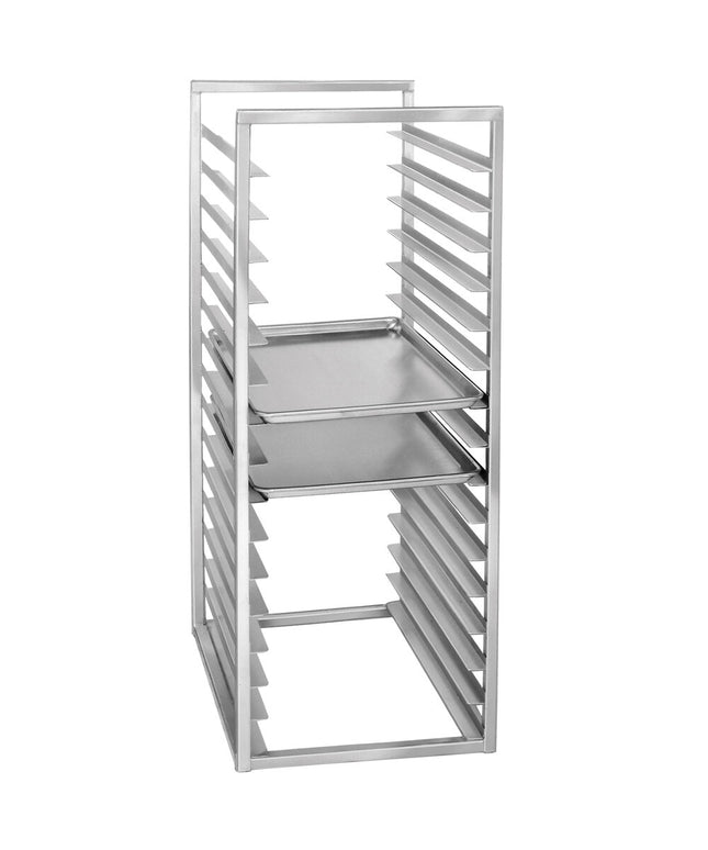 Xe giá đựng khay bánh nhôm Channel RIR-24 24 khay nạp đầu 52 x 58 x 130 cm cho tủ mát - lắp sẵn