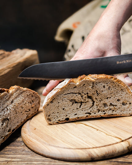 Dao Cắt Bánh Mì F.DICK DarkNitro Lưỡi Răng Cưa 26 cm