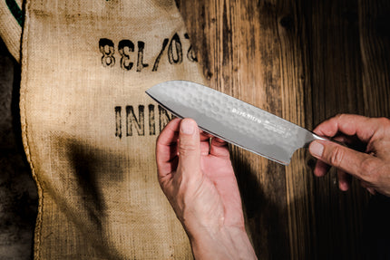 Dao Santoku F.DICK DarkNitro 18 cm