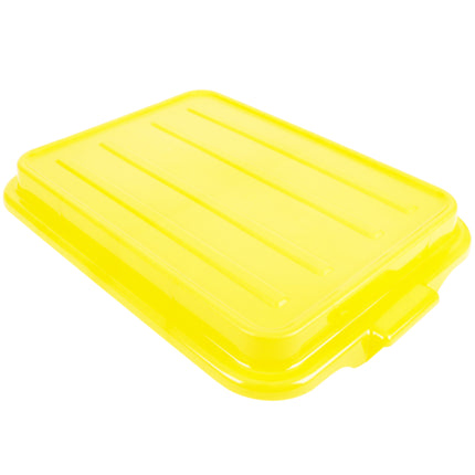 Nắp hộp đựng thực phẩm màu vàng Vollrath Traex® Color-Mate™ 1500-C08 50,8 x 38,1 x 5,1 cm