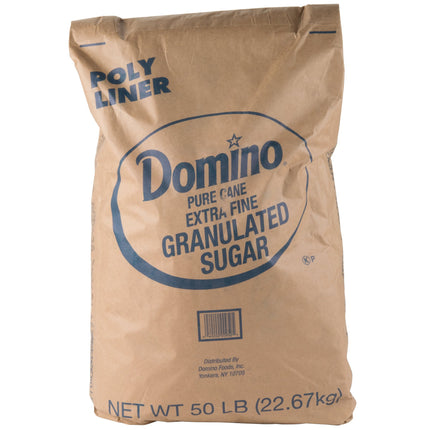Đường mía tinh luyện hạt mịn Domino Pure Cane - 22,7 kg