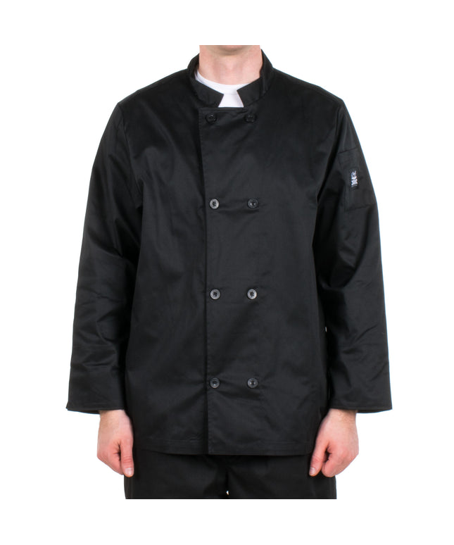 Áo bếp unisex Chef Revival Bronze J061 - Màu đen, Size M