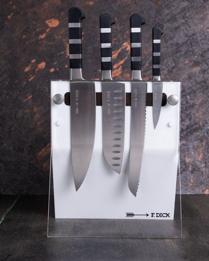 Khối Cắm Dao F.DICK 1905 Trắng 4 Món