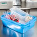 Khay thoát nước màu xanh dương Vollrath Traex® Color-Mate™ 1511-C04 50,8 x 38,1 x 12,7 cm