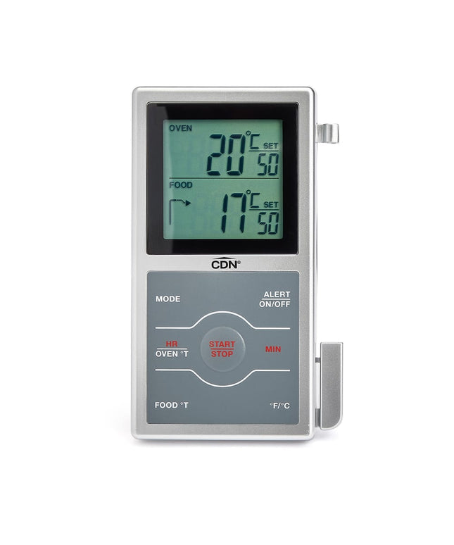 Nhiệt Kế Kỹ Thuật Số Cảm Biến Kép CDN Thân 17.1 cm, 32 Đến 572°F, Trắng (DSP1-W)