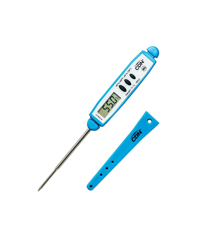Nhiệt Kế Bỏ Túi Kỹ Thuật Số CDN Que 7 cm, -40 Đến 450°F, Màu Xanh (DT450X-B)