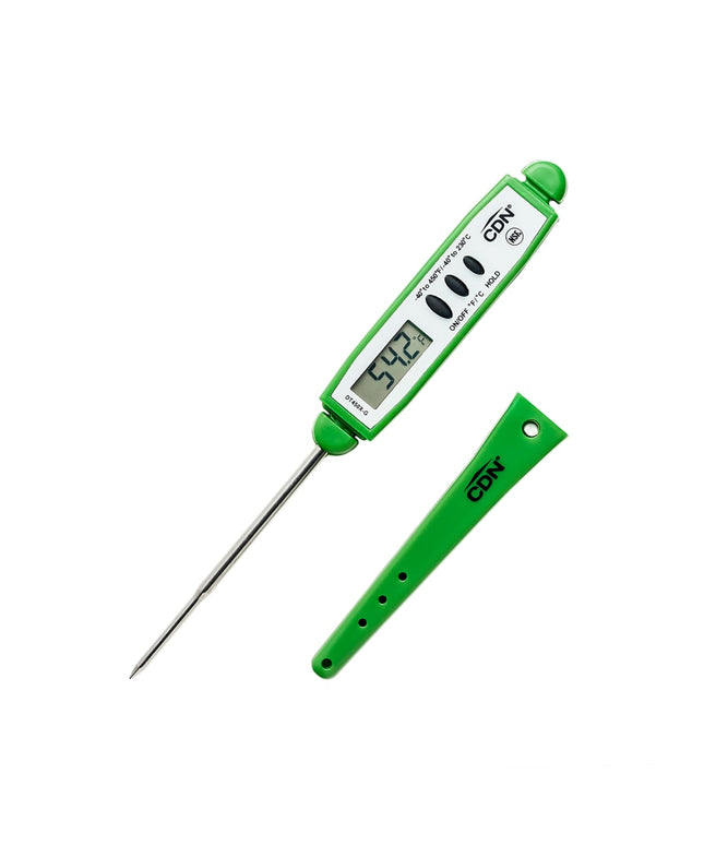 Nhiệt Kế Điện Tử Bỏ Túi CDN Que Đo 7 cm, -40 Đến 450°F, Màu Xanh Lá (DT450X-G)