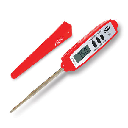 Nhiệt Kế Điện Tử Bỏ Túi CDN Cán 7 cm, -40 đến 450°F, Màu Đỏ (DT450X-R)
