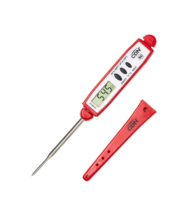Nhiệt Kế Điện Tử Bỏ Túi CDN Cán 7 cm, -40 đến 450°F, Màu Đỏ (DT450X-R)