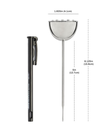 Nhiệt Kế Điện Tử Bỏ Túi CDN Que Đo 12.7 cm, -40 Đến 450°F (DTQ450X)