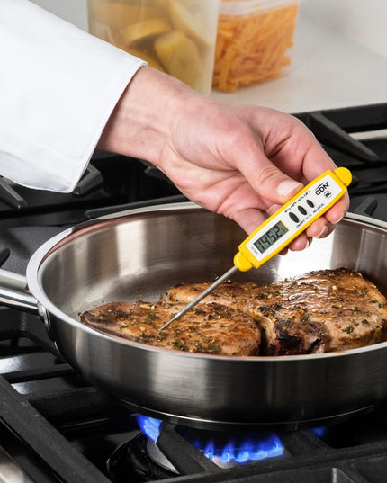 Nhiệt Kế Bỏ Túi Kỹ Thuật Số CDN Cọng 7 cm, -40 Đến 450°F, Màu Vàng (DTT450)
