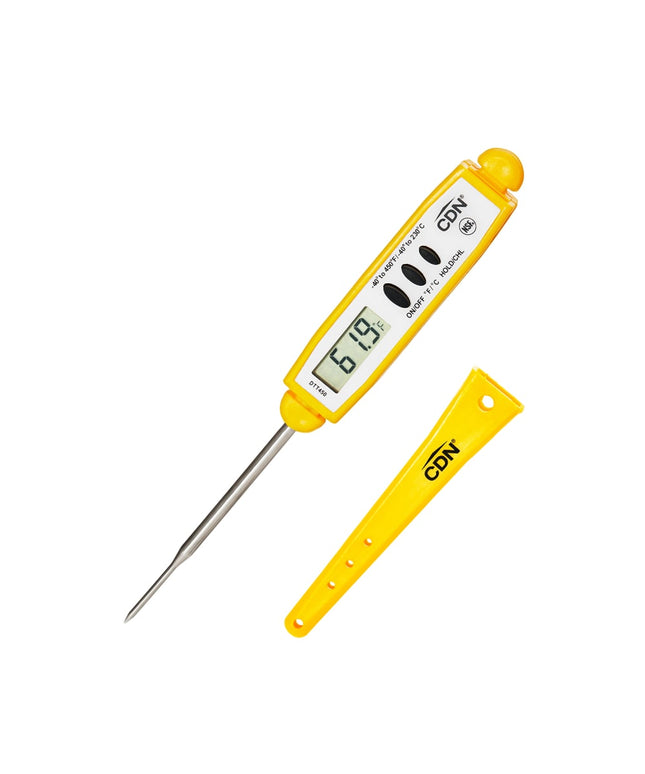Nhiệt Kế Bỏ Túi Kỹ Thuật Số CDN Cọng 7 cm, -40 Đến 450°F, Màu Vàng (DTT450)