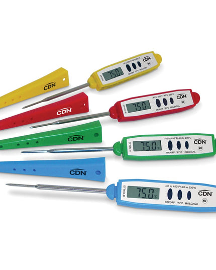 CDN Nhiệt Kế Điện Tử Bỏ Túi Thân 7 cm, -40 Đến 450°F, Màu Xanh (DTT450-B)