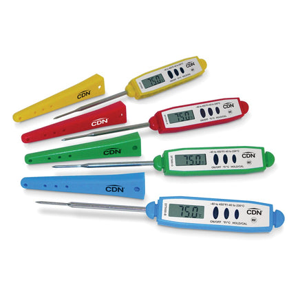CDN Nhiệt Kế Điện Tử Bỏ Túi Thân 7 cm, -40 Đến 450°F, Màu Xanh (DTT450-B)