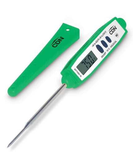 Nhiệt Kế Điện Tử Bỏ Túi CDN Thân 7 cm, -40 Đến 450°F, Xanh Lá (DTT450-G)