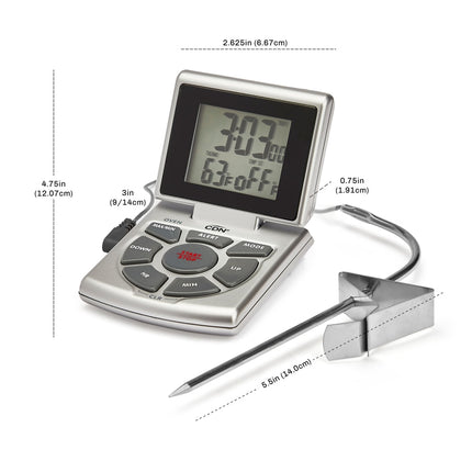 Nhiệt Kế Điện Tử CDN Cán 14 cm, 14 Đến 392°F, Màu Trắng (DTTC-W)