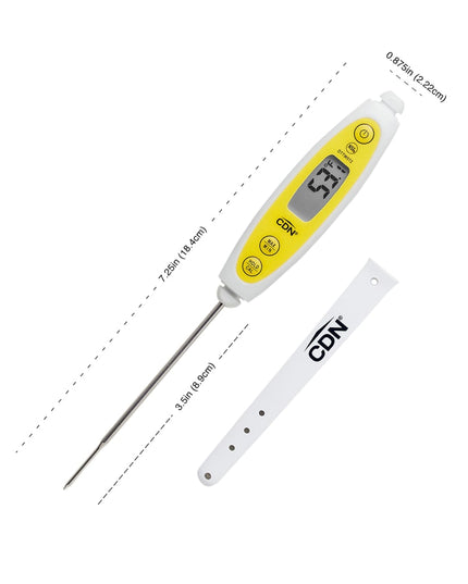 Nhiệt Kế Bỏ Túi Kỹ Thuật Số CDN Thân 8.9 cm, -40 Đến 572°F (DTTW572)