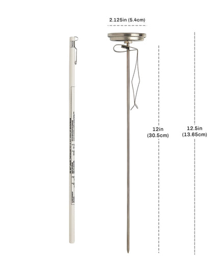 Nhiệt Kế Chiên Ngập Dầu CDN IRL500 Cán 30.5cm 100-500°F
