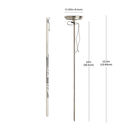 Nhiệt Kế Chiên Ngập Dầu CDN IRL500 Cán 30.5cm 100-500°F