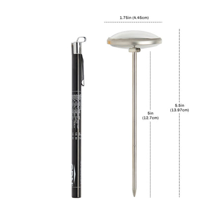 Nhiệt Kế Thịt CDN Mặt Đồng Hồ 4.4 cm Cán 12.7 cm 54 - 88°C (IRM190)