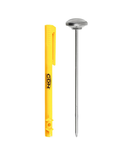 Nhiệt Kế Nấu Ăn Đồng Hồ CDN 2.5 cm Que 12.7 cm, 0 Đến 220°F (IRT220-X2)