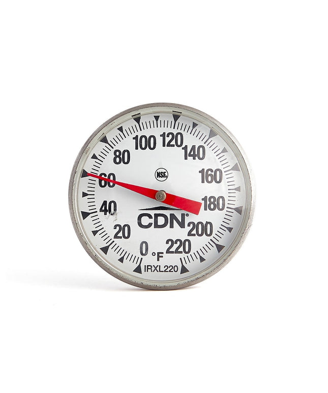 Nhiệt Kế Nấu Ăn CDN Mặt Số 4.4 cm Cần 12.7 cm, 0 Đến 220°F (IRXL220)