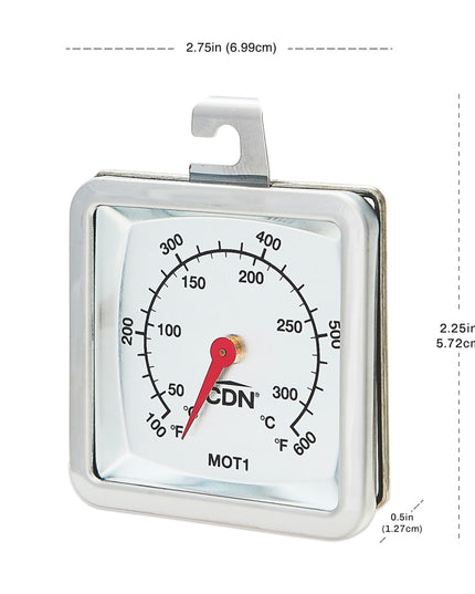 Nhiệt Kế Lò Nướng CDN MOT1 Mặt Số 4.4 cm 100 - 600°F