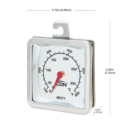 Nhiệt Kế Lò Nướng CDN MOT1 Mặt Số 4.4 cm 100 - 600°F