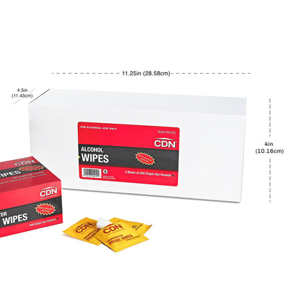 Khăn Lau Đầu Dò CDN PW1000 Cồn Isopropyl 70%