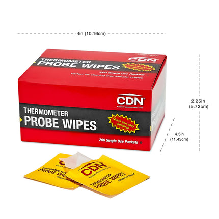 Khăn Lau Đầu Dò CDN PW200 Cồn Isopropyl 70%