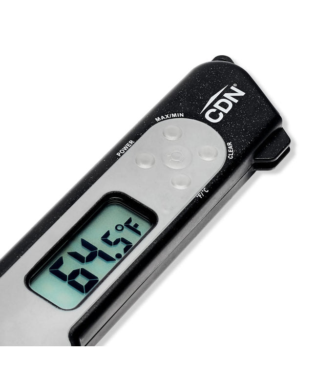 Nhiệt Kế Điện Tử Cặp Nhiệt Gập CDN, -58 Đến 572°F, Màu Đen (TCT572-BK)
