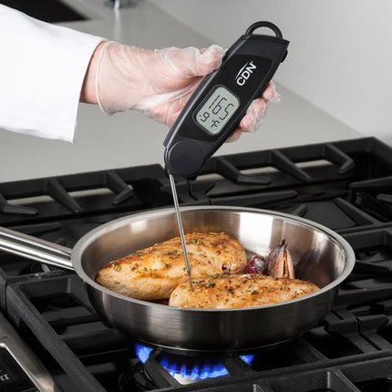 Nhiệt Kế Cặp Nhiệt Điện Tử Gập CDN, -40 Đến 572°F, Màu Đen (TCTW572)