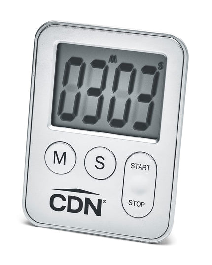 Đồng Hồ Hẹn Giờ Mini Kỹ Thuật Số CDN TM28-S Đếm Phút Giây Bạc