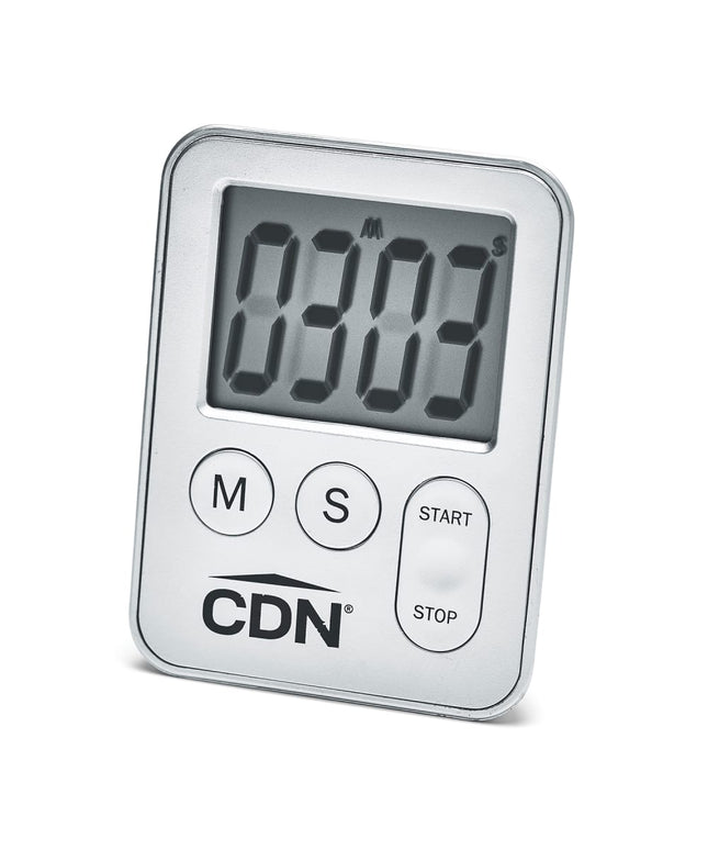 Đồng Hồ Hẹn Giờ Mini Kỹ Thuật Số CDN TM28-S Đếm Phút Giây Bạc