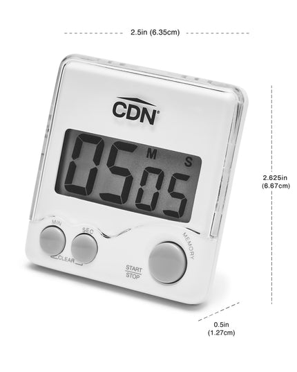 Đồng Hồ Hẹn Giờ Kỹ Thuật Số CDN TM7-W Báo Động Đếm Phút Giây
