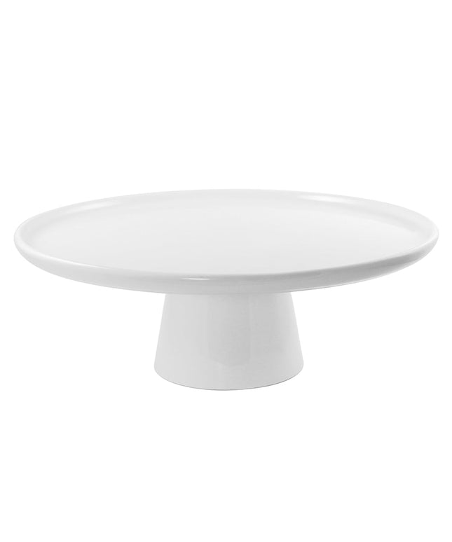 Đế Bánh Tròn 10 Strawberry Street WTR-8CAKESTND 21.5 cm - Sứ, Trắng