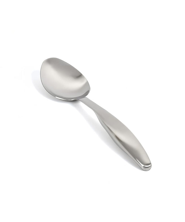 Thìa Phục Vụ Có Rãnh Thép Không Gỉ Chải Xước Front Of The House BUT037BSS23 26 cm Bạc