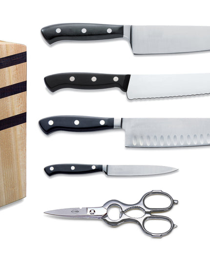 Bộ Dao 5 Món Giá Từ Tính F.DICK Premier Plus Designer