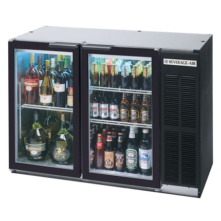 Tủ mát quầy bar Beverage-Air BB48HC-1-G-B-27 cửa kính màu đen 122 cm