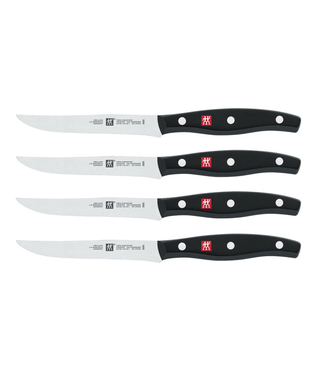 Dao Cắt Bít Tết Zwilling 1024702 Tay Cầm Nhựa Đen Thép