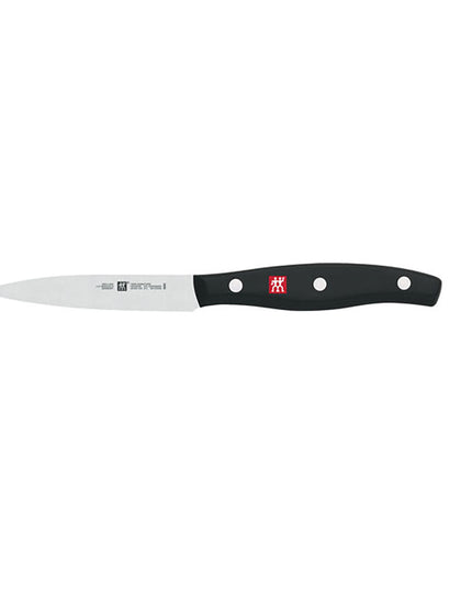 Bộ Dao Zwilling 1011720 Dao Gọt & Dao Đầu Bếp Thép Không Gỉ Carbon Cao Cán Nhựa Đen