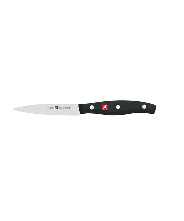 Bộ Dao Zwilling 1011720 Dao Gọt & Dao Đầu Bếp Thép Không Gỉ Carbon Cao Cán Nhựa Đen