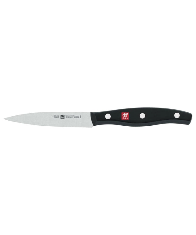 Dao Gọt Zwilling 1011723 10.2 cm Cán Nhựa Đen Thép Không Gỉ Carbon Cao