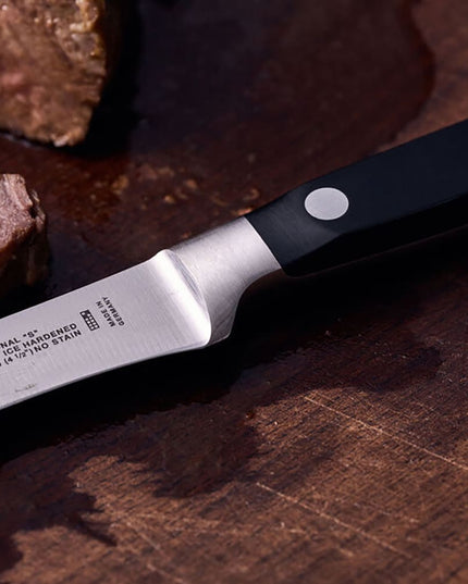 Dao Bít Tết Zwilling 1001504 11.4 cm Cán Nhựa Đen Thép Không Gỉ Carbon Cao