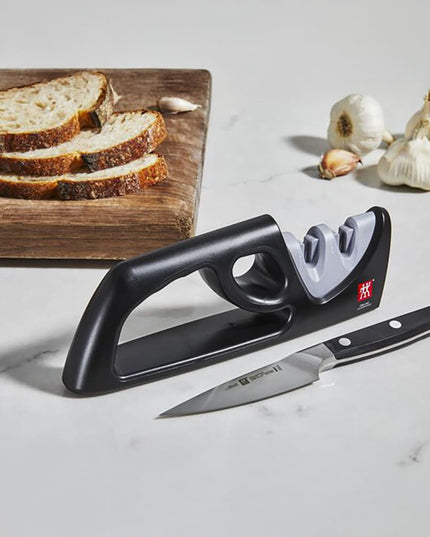 Dụng Cụ Mài Dao Kéo 2 Giai Đoạn Zwilling 1007561 Xám